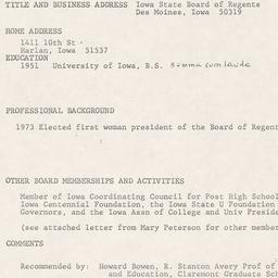 Nominating Committee