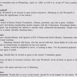 Nominating Committee