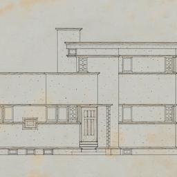 Entrance elevation