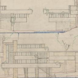 West, east, south elevations