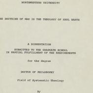 The Doctrine of Man in the ...