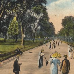 The Mall, Central Park, New...