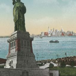 New York Seen from Bedloes ...