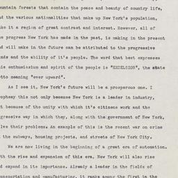 New York's Future as I ...