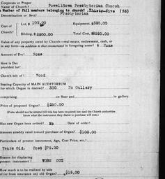 Carnegie Church Organs, Wac...