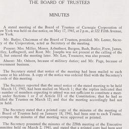 Board of Trustees