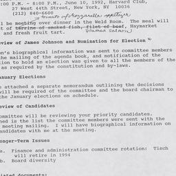 Nominating Committee