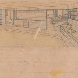 Living room interior view