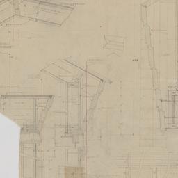 Wall sections, fascia details