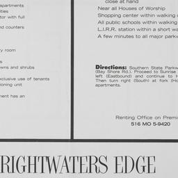 Brightwaters Edge, Howells ...