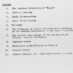 Outline of "An America...