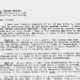 Letter from Charles Dollard...