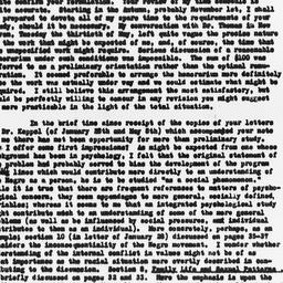 Letter from Eugene L. Horow...