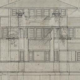 Working drawing #6: West el...
