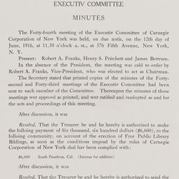 Executive Committee Meeting...