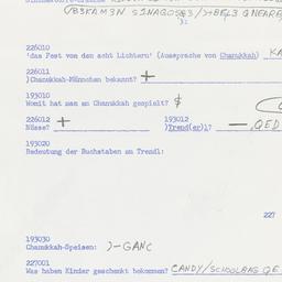 Western questionnaire, answ...
