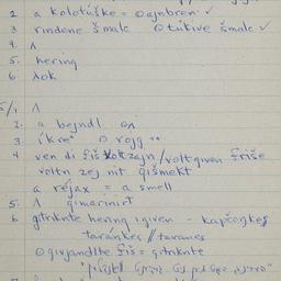 Eastern questionnaire, blue...