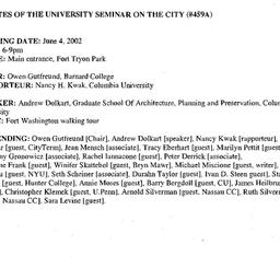 Minutes, 2002-06-04. The Ci...