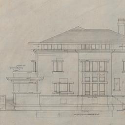 Working drawing #6: South e...