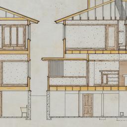 Longitudinal, cross sections