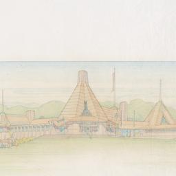 View from northeast