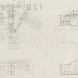 Kitchen plan, elevations