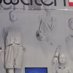 Interior view, wall display.