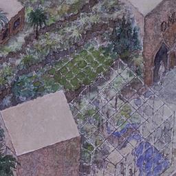 Axonometric drawing.