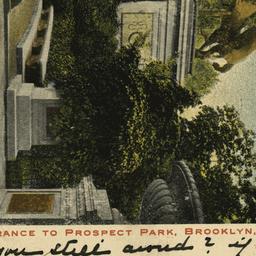 Entrance to Prospect Park, ...
