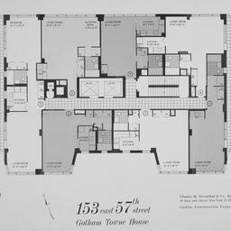 153 E. 57 Street, Plan Of 1...