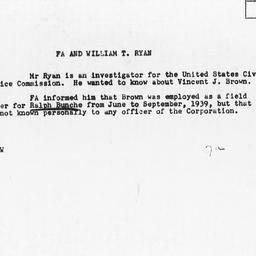 Memorandum from Florence An...