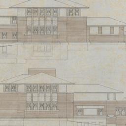 Working drawing #6: Front, ...