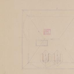 Attic, roof plan