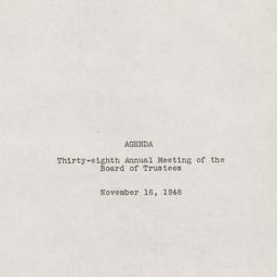 38th Annual Meeting of the ...