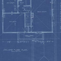 House #2: Second floor plan