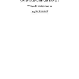 COVID-19 pandemic chronicle...