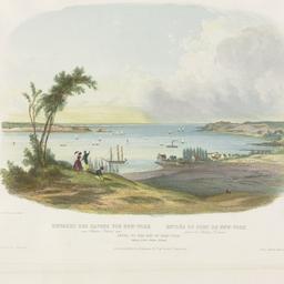 Entry to the Bay of New-Yor...