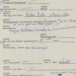 Western questionnaire, answ...