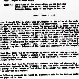 Memorandum from Eugene Kinc...
