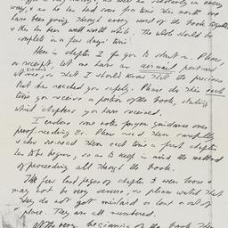 Letter to Tharchin about ed...