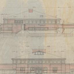North, east elevations
