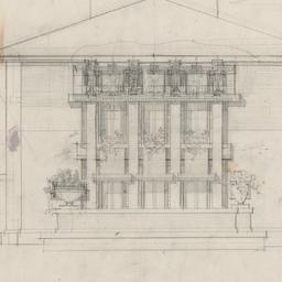 West side elevation