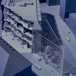 Model, aerial view.