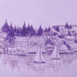 Perspective drawing, view f...