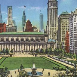 Bryant Park, Public Library...