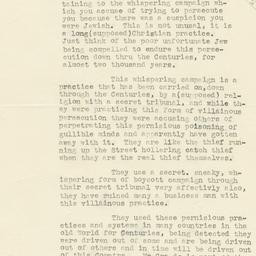 Anonymous letter sent to Se...