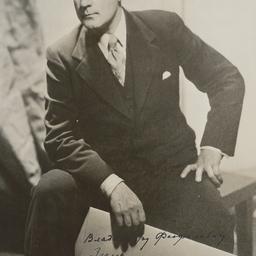Portrait of Mikhail Fokine ...