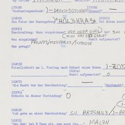 Western questionnaire, answ...