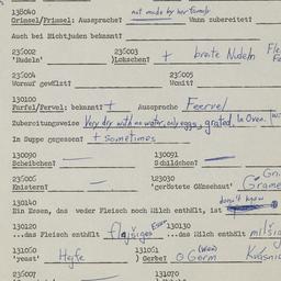 Western questionnaire, answ...