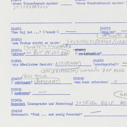 Western questionnaire, answ...